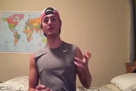 str8 twink Masyn Thorne Inside During Quarantine Strokes His penis For Members