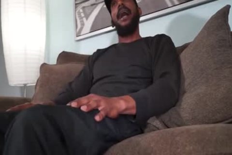 Darksome Daddy receives Sucked To sex cream