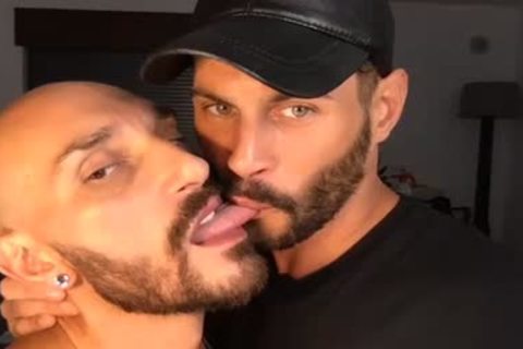 older males lick Their dick And butthole