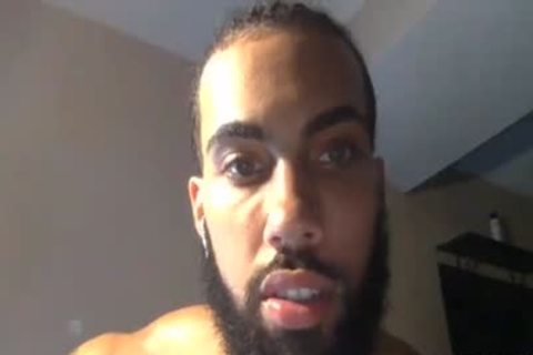 juicy Brazilian Showing His bushy ramrod