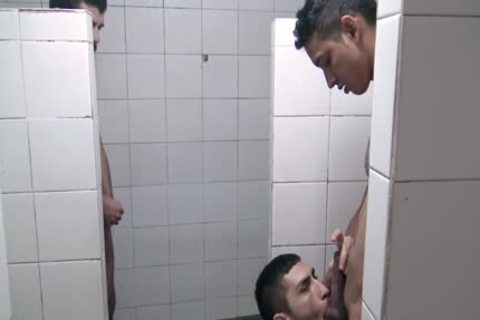 'lascivious boyz pound pretty Latino In The baths'