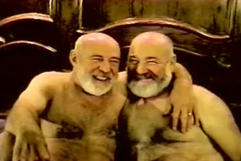 Two fashionable old guys have a fun pounding And engulfing