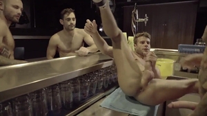 Allen King's 4-chap group sex -Dylan James, Max Arion, Jeffrey