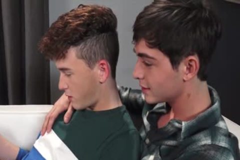 Two Youthful homo raw
