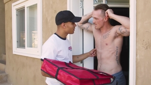 Next Door Originals: Caucasian Jackson Cooper sensual kissing