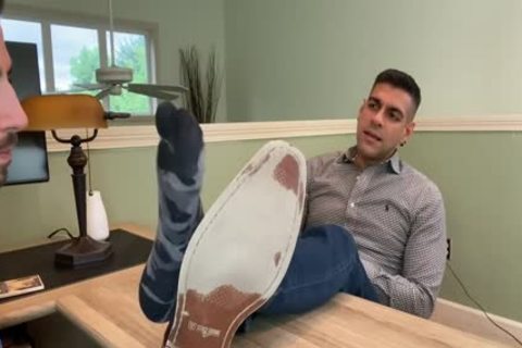 Foot slavemaster Carlos Worshiped