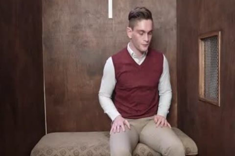 Religious twink Confesses His Obsession With Masturbation