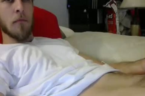 blond man With A lengthy penis Masturbating In web camera