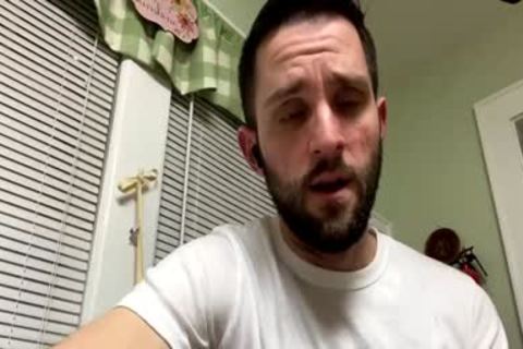 bushy chap Cums In Live whilst stroking