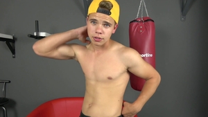East Boys - Super cute hairy blond haired live on webcam