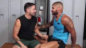 Family Creep: Tattooed latino gay craving ramming hard
