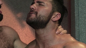 Raging Stallion: Hard nailining next to hairy bodybuilder