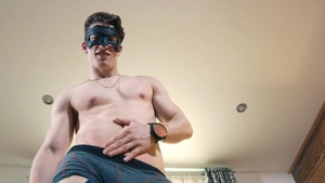 Maskurbate - Jake having sex for cash in the backyard
