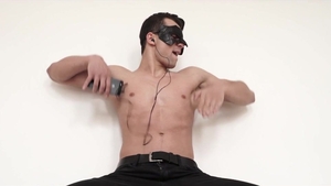 Maskurbate: Nailed rough next to employee Nick Vargas