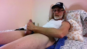 JerkinDad14 - Redneck Cousin Masturbates & Goons Out On His humongous Greasy knob + gigantic cumshot