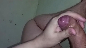 jerking off UNTIL I ejaculate IN MY BLUE SHIRT - UEKHUI