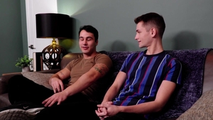 NextDoorStudios: Twink Danny Parker playing with Trevor Harris