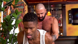 BlacksOnBoys - Very hot Dominic teasing sex scene