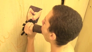 GloryholeAndHandjobs - Skinny Phillip being fucked by BBC guy