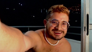 kinky Latino Jerks Off On His Balcony CAM4 Male