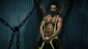FetishMen - Tight Dominic with balls Dominic Pacifico spitting