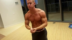 AmericanMuscleHunks: Johnny is muscle blond hair