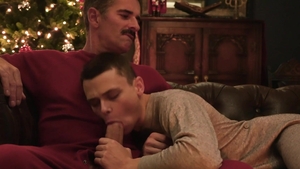 Gaycest: Young twink Mr Cox bareback breeding on Xmas