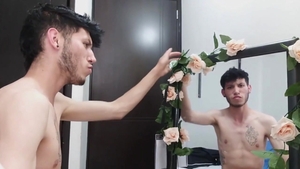 BarebackLatinoz: Solo inked stroking