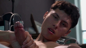 BarebackLatinoz - Skinny Dimitri hard teasing on sofa