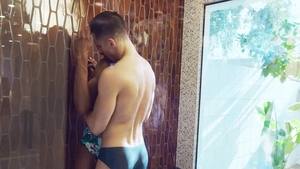 Tristan Hunter Shoves His ramrod penis Into A ebony ass