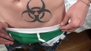 DirtyBoyVideo: Zeke showing big cock