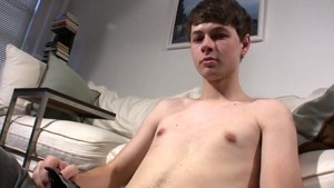 DirtyBoyVideo: Straight boy Dustin in underwear fingering