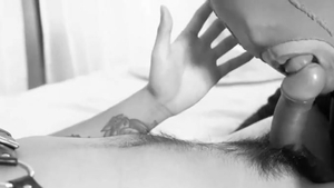 Supermodel really enjoys nailed rough