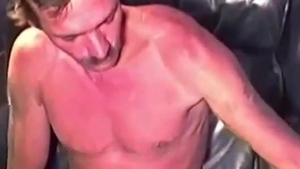 Rugged straight Daddy Sucks ramrod For specie