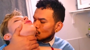 A dirty Latino fucking A dirty French Femboy