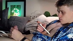 sleazy Russian With A chubby Pink cock 2