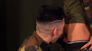 MilitaryDick: Latino Lads Unleash Lust Together