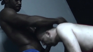 MachoFactory.com: Throat fuck in club with athletic supermodel