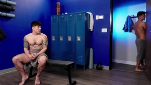 Next Door Originals: Masturbating Together in the Locker Room