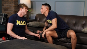 Next Door Studios: Jock Duo Defies the Pledge Master's Reign