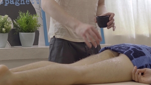 Intimate Massage Turns Naughty for Boys