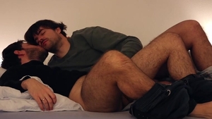 sucking And Licking My homo Roommate's penis And hairy Balls