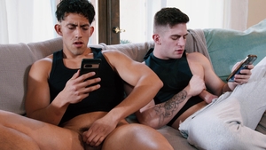 Jerk Buddies: Tattooed Teens Explore Anal Fun