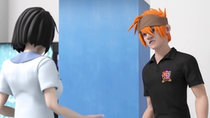 Hentai Sex School: Nathan, Penny & Misty Explore Yaoi