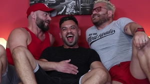 Pride Studios: Brunette Takes Big-dicked Load