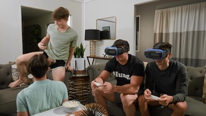Men: Bottom slurps up remnants of lust