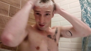 Active Duty: Shower Jerk-Off - JV's Secret