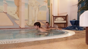 When Two Uncut Cocks Find Love In A Gangbang Splashdown