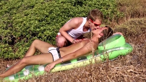 Jizz-Laden Lifeguard Love-Making