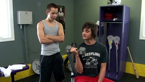 Next Door Twink: Strength Training Yields Twink Tension